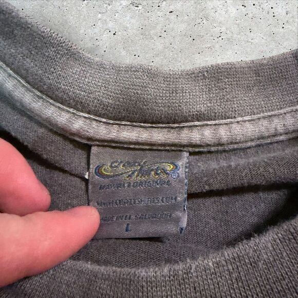 Crazy Shirts Jeep Live Without Limits Gray Graphic T‑Shirt Men’s Large Large - Picture 9 of 12